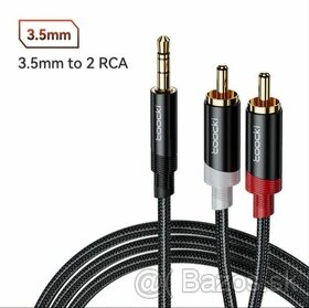 Audio káble 2 RCA na 3.5 jack - 1