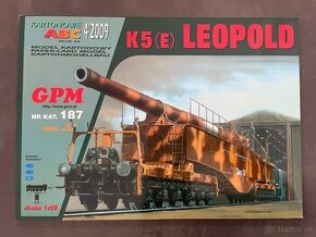 Papierový model - K5(E) Leopold 1:25