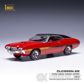 FORD GRAN TORINO SPORT /1972/ , 1:43 , IXO