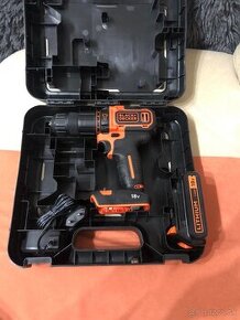 Predám aku priklepovú vrtačku Black+Decker