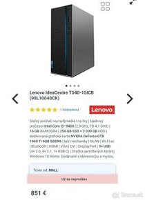 Lenovo IdeaCentre T540-15ICB (90L10040CK)