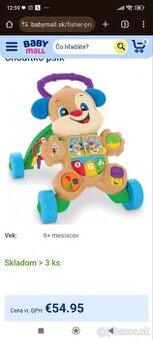 Chodítko Fisher-Price