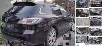 Mazda 6 combi 2011 predám ZADNé SVETLá WAGON štartér M001T30