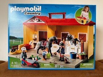 Prenosna farma pre kone Playmobil