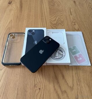 iPhone 13 128 gb Midnight - komplet príslušenstvo, zaruka