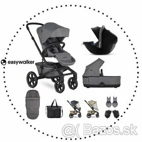 EASYWALKER Jimmey 3XL Iris Grey + vajíčko Kiddy zadarmo