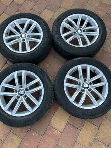 ALU kola 5x112 z pneu 205/ 55 R16 Michelin