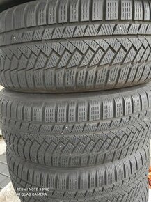 235/55 r18 zimné pneu.Continental  6 mm