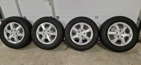 Disky MB  7.5j x 18 - 5x130 + pneumatiky 265/60 r 18 A/T M+S