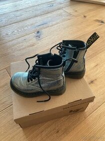 Štýlové Dr.Martens 22 metalická farba - 1