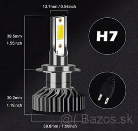 LED H7 30 000LM