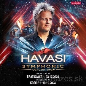 Predám vstupenky na HAVASI Symphonic / Košice