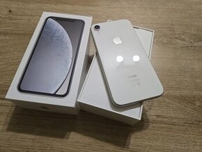 Iphone xr 64gb v top stave s novou bateriou v krasnej bielej