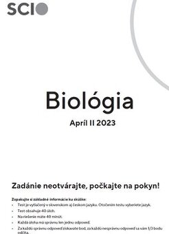 Bio+Chem- SCIO (24.)