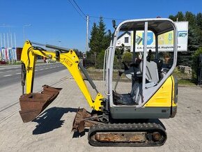 Minibager minirypadlo Wacker Neuson 1404 , Kubota, JCB