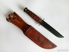 KA-BAR Short USMC Leather Sheath, str edge 1250 - 1