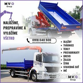 Autodoprava s hydraulickou rukou, BB a celé Slovensko - 1