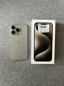 Apple Iphone 15 pro 128gb prirodny titan - 1