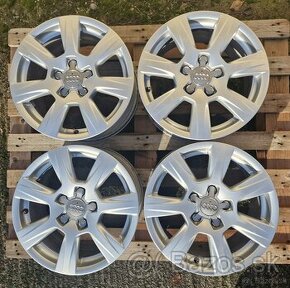 ORIGINÁL AUDI HLINÍKOVÉ DISKY 5x112 R16