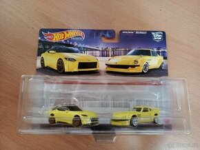 Hot Wheels Nissan Z Prototype + Nissan 240 Fairlady Z