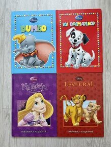 Knihy Disney Dumbo, Leví kráľ, Na vlásku, 101 dalmatínov