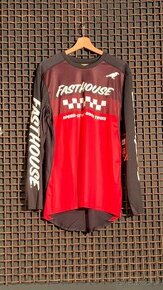 Dres Fasthouse, Elrod Jersey - Black/Red