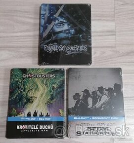 Steelbook edice Krotitele Duchu,7 Statečných a Strihoruky Ed