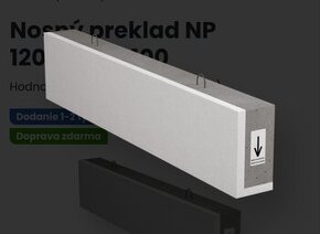 Nosný preklad 120cm