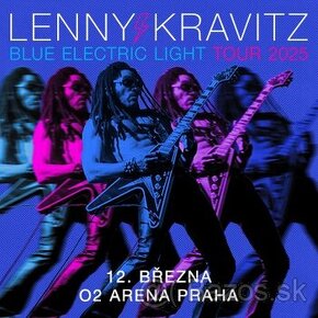 LENNY KRAVITZ - PRAHA - STÁNÍ U PÓDIA - 1-4 VSTUPENKY