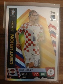 Futbalové kartičky TOPPS MATCH ATTAX EURO 2024 - CENTURION