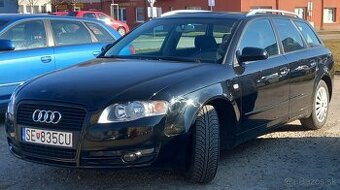 Predám Audi A4 B7 Avant 1.9Tdi r.2006 vo výbave,čierna, tóno