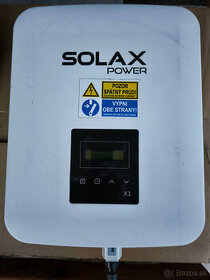 Menič Solax Power X1-4.2-T-D v záruke do 2031-10-28