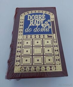 V koži viazaná luxusná publikácia: Dobré rady do domu - 100% - 1