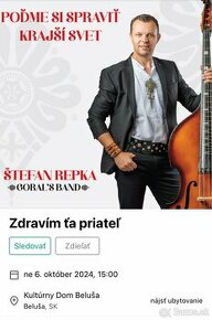 Vstupenky Stefan Repka Goral Bands