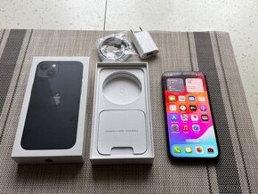 Predam Iphone 13 midnight 128 gb Top stav