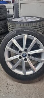 Predam Škoda Teron elektrony 5x112 r17 Continental 225/45r17