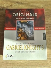 Gabriel Knight 3 PC hra BIGBOX Factory SEALED - 1