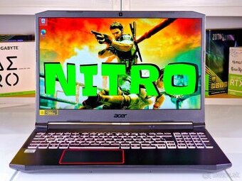 Herný notebook ACER NITRO | 144Hz | RTX 3060 | ZÁRUKA