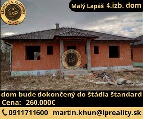 Na predaj 4izb.dom Malý Lapáš - 1