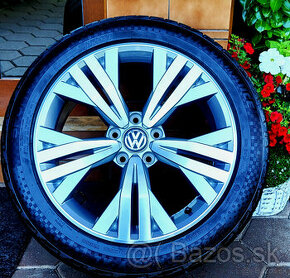 alu R18 5x112, (pneu 245/45)  orig. VW Passat Alltrack