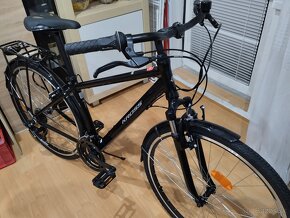 Bicykel Kross Trans 1.0 SR M 2021, black/grey