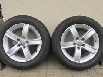 original audi hlinikove disky ronal + pneumatiky 225/55r16