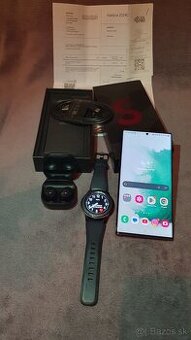 Samsung s22 ultra 12/256 gear s3 frontier+galaxy buds 2 pro