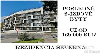 Rezidencia Severná: Posledné 2-izbové byty