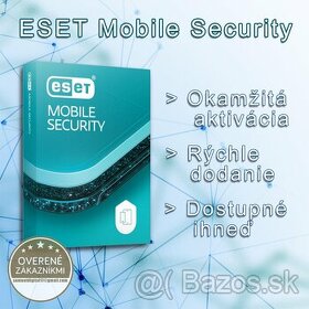 [✔️] ESET Mobile Security | 3 ročná licencia |