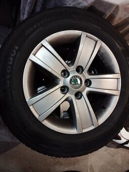 Elektróny 5x112 R15 originál Škoda Octavia 2