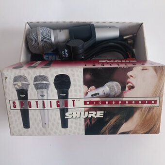 Predám mikrofón SHURE C607 + príslušenstvo