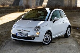 Fiat 500 1,2 (panoramatické okno, červená koža, kúpené v SR)