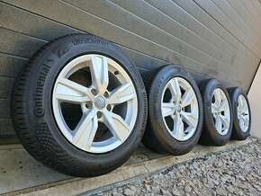 Alu Disky AUDI 5x112+Letné Pneu Continental 205/60 R16 2023 - 1