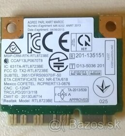 Realtek internal PCe modul+Bluetooth 4.0 - 1